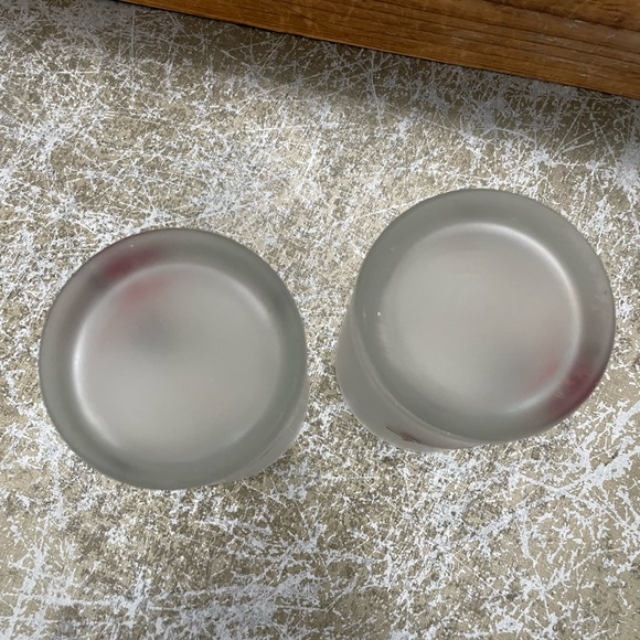 ALBERTO CULVER “CHRISTMAS TOP HAT SNOWMAN” OLD FASHION BAR GLASSES - Picture 4 of 7